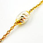 Load image into Gallery viewer, Buy Gold Plated Sterling Silver Two-Tone Satellite Necklaces