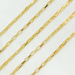Load image into Gallery viewer, Y43GP.  Gold Plated Sterling Silver Box Chain