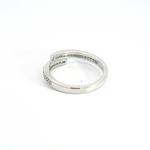 Load image into Gallery viewer, 14k Solid Gold Diamond Double Band Ring.