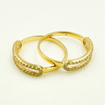 Load image into Gallery viewer, 14K Solid Gold Diamond Ring.