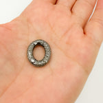 Load image into Gallery viewer, Buy Now Sterling Silver Oval Hinge Clasp