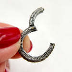 Load image into Gallery viewer, DC644. Diamond Sterling Silver Round Snap Clasp