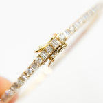 Load image into Gallery viewer, 14K Solid Gold Diamond Bangles