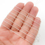 Load image into Gallery viewer, Z20SS. Sterling Silver Wheat Chain