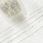 Load image into Gallery viewer, Sterling Silver Satellite Chains