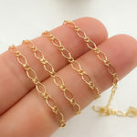 Load image into Gallery viewer, V243GF. 14k Gold-Filled Long and Short Links.
