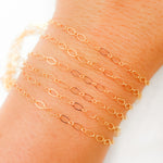 Load image into Gallery viewer, 1016FGF. 14K Gold-Filled Flat Oval and Round Link Chain