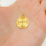 Load image into Gallery viewer, DC881. Diamond Sterling Silver Round Cross Pendant