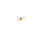 Load image into Gallery viewer, 4001181. Gold Filled Clamshell Bead Tip with Two Rings