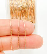 Load image into Gallery viewer, Rose Gold Filled Beading Chain. 656RGF
