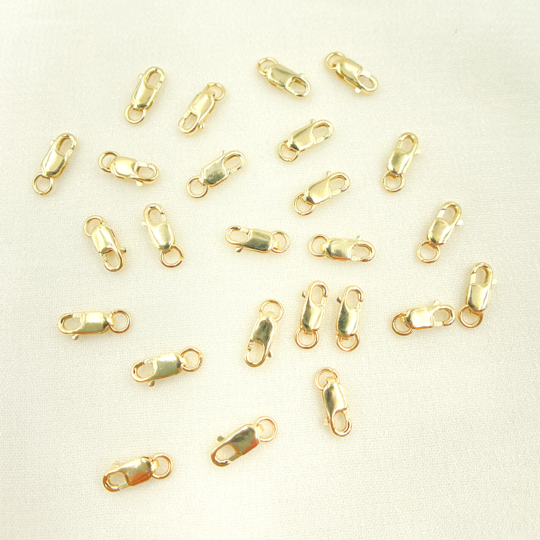 0014LC0WR14KY. 14K Solid Gold Lobster Clasp 8.4mm.
