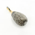 Load image into Gallery viewer, DP247. Diamond Sterling Silver Drop Pendant