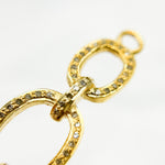 Load image into Gallery viewer, DC971. Diamond Sterling Silver Oval Link Connector