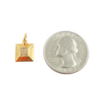 Load image into Gallery viewer, 14K Solid Gold Charm. GDP143