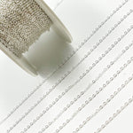 Load image into Gallery viewer, Buy Silver Flat Cable Chain