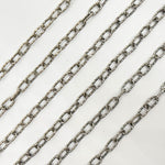 Load image into Gallery viewer, Silver Hammered Cable Chain