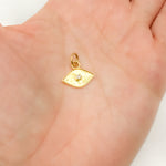 Load image into Gallery viewer, Sterling Silver Eye Charm