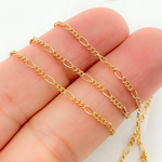 Load image into Gallery viewer, V222GF. 14k Gold Filled Figaro Chain