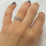 Load image into Gallery viewer, 14K Solid Gold Diamond Ring.