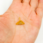 Load image into Gallery viewer, DE046. Diamond and Polki Diamond Sterling Silver Triangle Studs