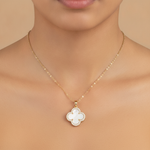Load image into Gallery viewer, PFE32896PL. 14K Solid Gold Diamond and Gemstone Necklace