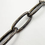 Load image into Gallery viewer, Shop Now Black Rhodium Sterling Silver Oval Link Chain