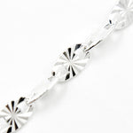 Load image into Gallery viewer, Shop Now Silver Textured Marina Chain