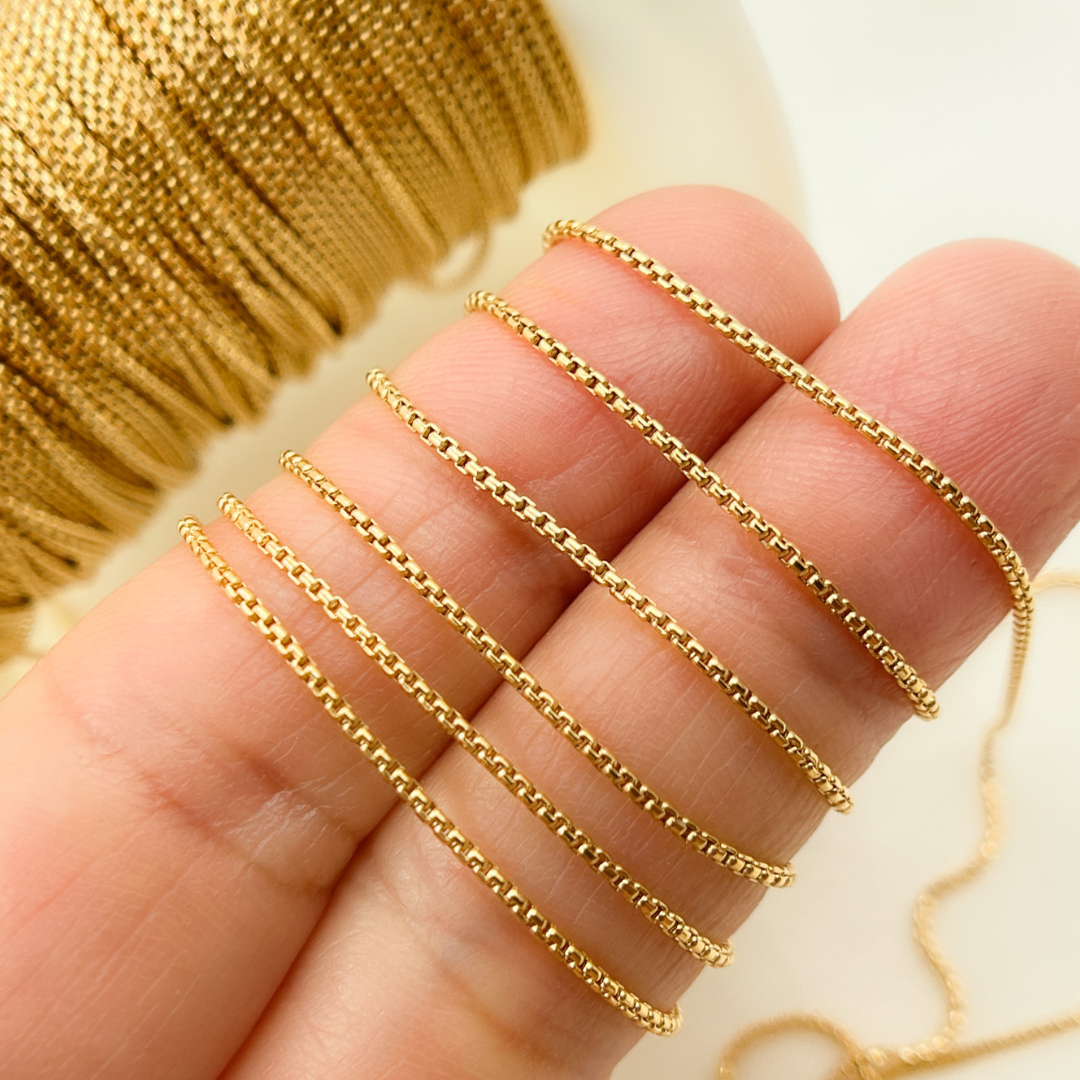 942GF. 14K Gold Filled Box Chain