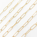 Load image into Gallery viewer, 768LGF. 14K Gold-Filled Twisted Paperclip Chain