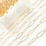 Load image into Gallery viewer, Gold Filled Twisted Oval Link Chains
