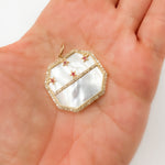 Load image into Gallery viewer, 14K Gold Stars Pendant