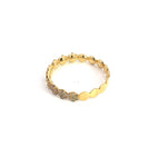 Load image into Gallery viewer, 14K Solid Gold Yellow Diamond Ring.