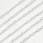 Load image into Gallery viewer, Silver Diamond Cut Cable Link Chain
