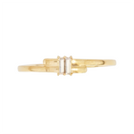 Load image into Gallery viewer, DRN01907. 14K Solid Yellow Gold Diamond Ring