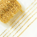 Load image into Gallery viewer, Y43GP.  Gold Plated Sterling Silver Box Chain