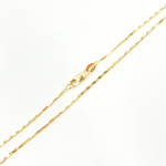 Load image into Gallery viewer, 14K Solid Gold Bars Chain