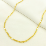 Load image into Gallery viewer, 14K Solid Gold Diamond Cut Box Link Chain