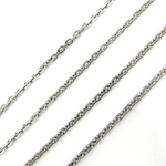 Load image into Gallery viewer, Z38OX. Oxidized Sterling Silver Thick Box Link Chain