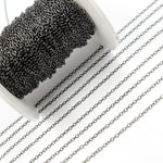 Load image into Gallery viewer, Shop Now Sterling Silver Smooth Oval Link Chain