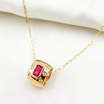 Load image into Gallery viewer, 14K Gold Diamond and Gemstone Charm