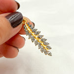 Load image into Gallery viewer, Diamond Sterling Silver Leaf Pendant