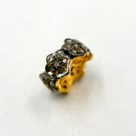 Load image into Gallery viewer, DC741. Diamond Sterling Silver Spacer Bead