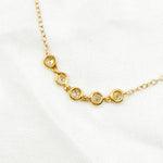 Load image into Gallery viewer, NFC71252. 14K Solid Gold Diamond Necklace
