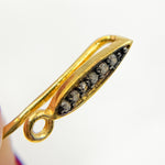 Load image into Gallery viewer, DC501. Diamond Sterling Silver Ear Wire