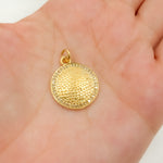 Load image into Gallery viewer, DC931. Diamond Sterling Silver Round Pendant