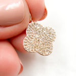 Load image into Gallery viewer, Sterling Silver Flower Charm
