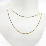 Load image into Gallery viewer, 14k Solid Gold Flat Marina Link Chain