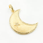 Load image into Gallery viewer, Shop Sterling Silver Moon and Star Pendant