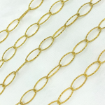 Load image into Gallery viewer, Sterling Silver Hammered Oval Link Chain