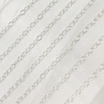 Load image into Gallery viewer, Buy Now Sterling Silver Cable Oval Link Chain